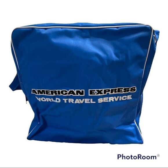 Vintage American Express Travel Service Travel Bag - Picture 2 of 10